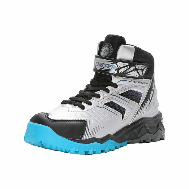 【SALE】【moonstar】SKLSHOTER SK 0037 SILVER シルバー ムーンスター スキルシューター 子供靴 ジュ..