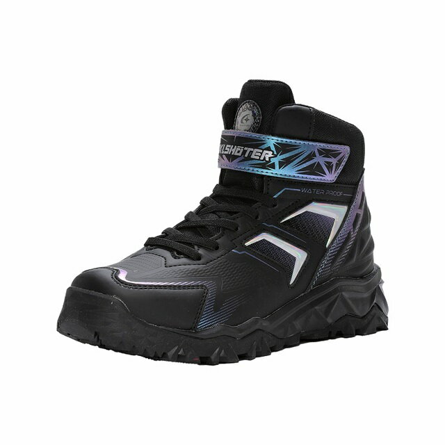 【SALE】【moonstar】SKLSHOTER SK 0037 BLACK ブラック ムーンスター スキルシューター 子供靴 ジュニ..