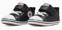 【SALE】【CONVERSE】 7SD948 MINI ALL STAR N V-1 BLACK ミニ オールスター N V-1 ブラック コンバース カジュ...