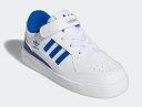 【adidas】FY7986 Adidas FORUM LOW I WHITE/BLUE アディダス フォーラム ホワイト/ブルー スニーカー シューズ キッズ ベビー ローカット 白 青(4)