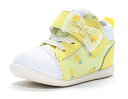 【moonstar】CARROT CR B153 YELLOW イエロー ムーンスター キャロット 子供靴 ベビー シューズ スニーカー レモン リボン 女の子