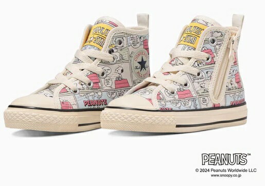 【SALE】【CONVERSE】 3SD798 CHILD ALL STAR N PEANUTS CP Z HI WHITE チャイルド オールスター N ピ..