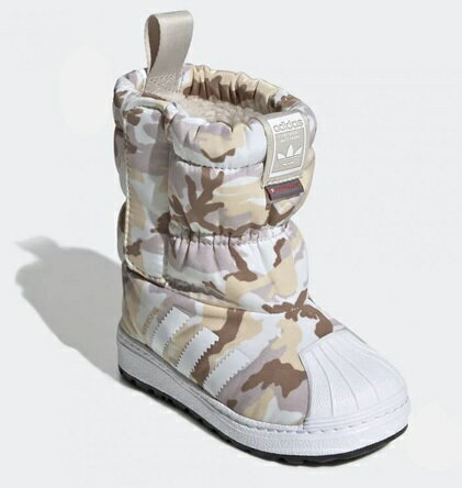 【SALE】【adidas】 EE7263 SST WINT3R CF I WHITE/BROWN アディダス スーパースターウィンター ホワイト/ブラウン ベビーブーツ 子供靴 迷彩 【SALE】【adidas】 EE7263 SST WINT3R CF I WHITE/BROWN アディダス スーパースターウィンター ホワイト/ブラウン ベビーブーツ 子供靴 迷彩