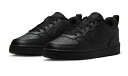 【NIKE】DV5456-002 COURT BOROUGH LOW RECRAFT GS BLACK ナイキ コート ボロー リクラフト ジュニア ブラック 運動靴 キッズ ジュニア レディース スニーカー シューズ