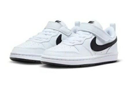 【NIKE】DV5457-104 COURT BOROUGH LOW RECRAFT PS WHITE/BLACK ナイキ コート ボロー リクラフト ホワイト...