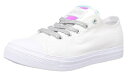 【SALE】【CONVERSE】CHILD ALL STAR HOLOGRAMPOINT SLIP OX WHITE コンバース チャイルド オールスター ホログラムポイント スリップ ホワイト 2way 紐なし 子供靴 スニーカー キッズシューズ(4)