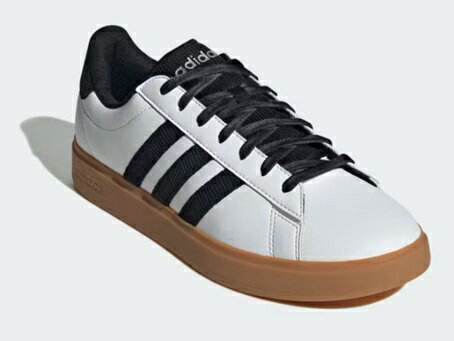 【adidas】IH4804 GRAND COURT 2.0 M WHITE/BLACK アディダス グランドコート ホワイト/ブラック メンズ スニーカー ロ...