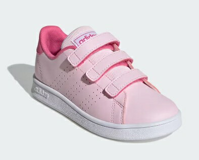 【adidas】ID5293 ADVANCOURT CF C PINK アディダス アドバンコート ピンク キッズシューズ スニーカー ベルクロ