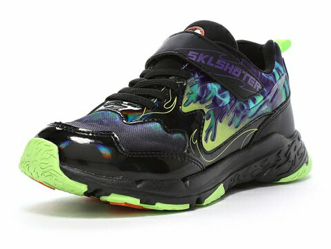 【moonstar】SKLSHOTER SK 0059 BLACK ムーンスター スキルシューター ブラック 子供靴 ジュニア スニ..