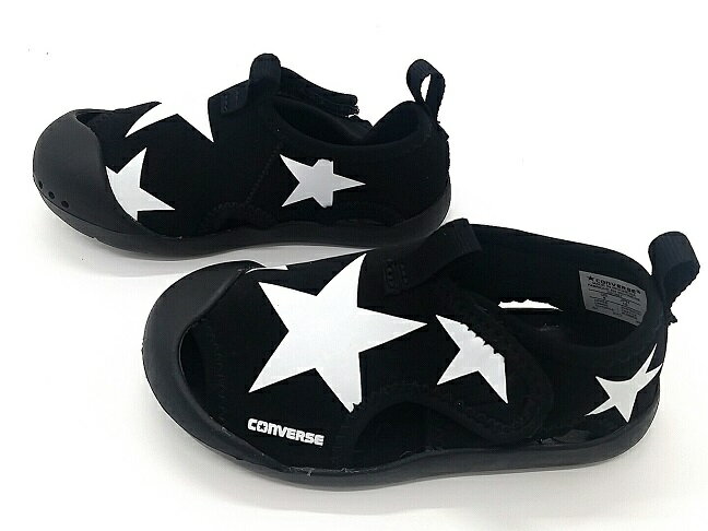 【Converse】CONV-3SC887【コンバース】KIDS CVSTAR SANDAL BLACK【子供靴】ブラック【kids】