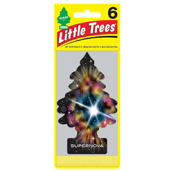 Little Trees リトルツリー エアフレッシュナー SUPERNOVA スーパーノヴァ 6枚パック USDM