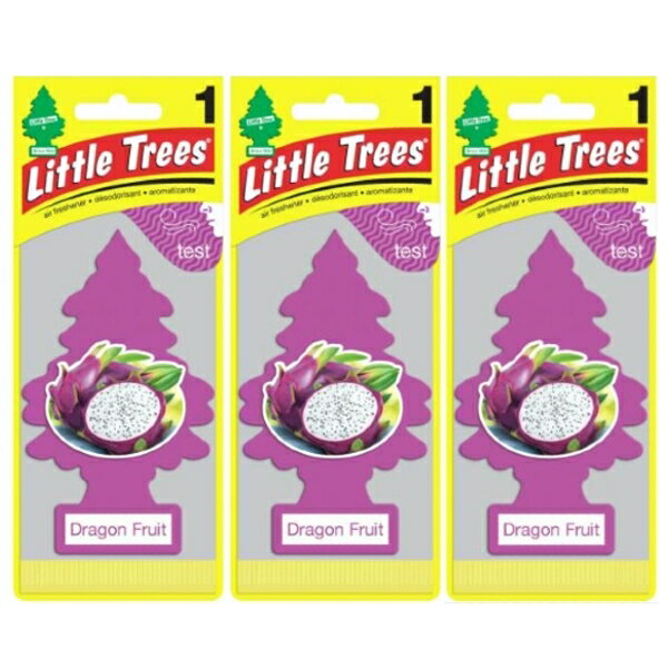 Little Trees ȥĥ꡼ եåʡ Dragon Fruit ɥ饴󡦥ե롼 3祻å
