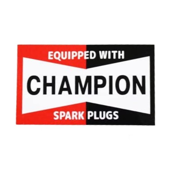 Rakuten - CHAMPION レーシング ステッカー 耐水性加工