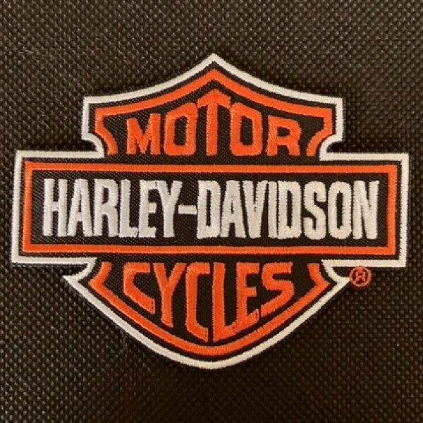 セレクトショップSKY.Mのハーレーダビッドソン ワッペン バー＆シールド ロゴ 刺繍 パッチ｜アングル2