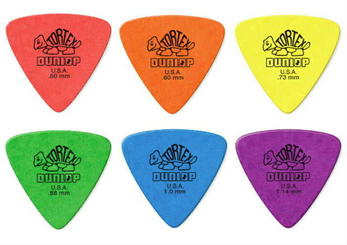 Jim Dunlop Tortex Triangle ギターピック 431