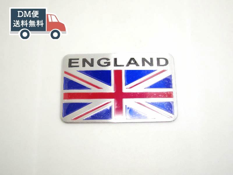 イギリス国旗エンブレム 金属製 角型 ユニオンジャック 送料無料