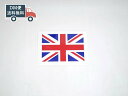 イギリス国旗 ステッカー 防水 シール 8cm ユニオンジャック 送料無料