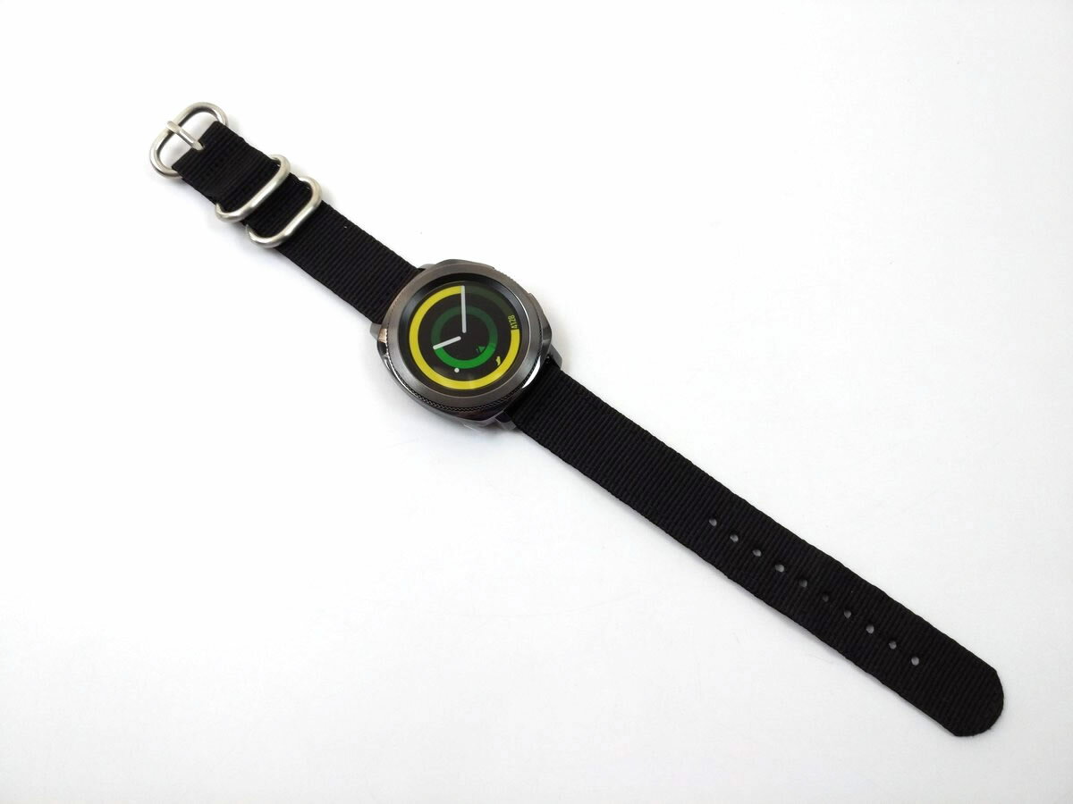 Lサイズ ナイロン製ミリタリーストラップ 交換用腕時計ベルト クイックリリース 全4色 20mm Lサイズ 3