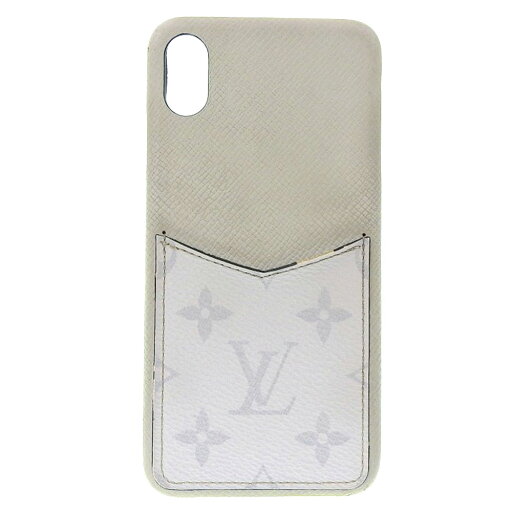 【本物保証】 ルイヴィトン LOUIS VUITTON タイガ ラマバンパーXS MAX iPhone ケース アイフォンケース スマホケース ホワイト系 M30277 【中古】 【本物保証】 ルイヴィトン LOUIS VUITTON タイガ ラマバンパーXS MAX iPhone ケース アイフォンケース スマホケース ホワイト系 M30277 【中古】