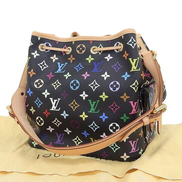 【本物保証】 超美品 ルイヴィトン LOUIS VUITTON モノグラム マルチカラー プチ ノエ ショルダーバッグ M42230 【中古】