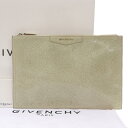 【8/1 P2倍】【本物保証】 箱付 超美品 ジバンシー GIVENCHY アンティゴナ 2015年限定 希少 レア クラッチバッグ パテントレザー グリッター 【中古】