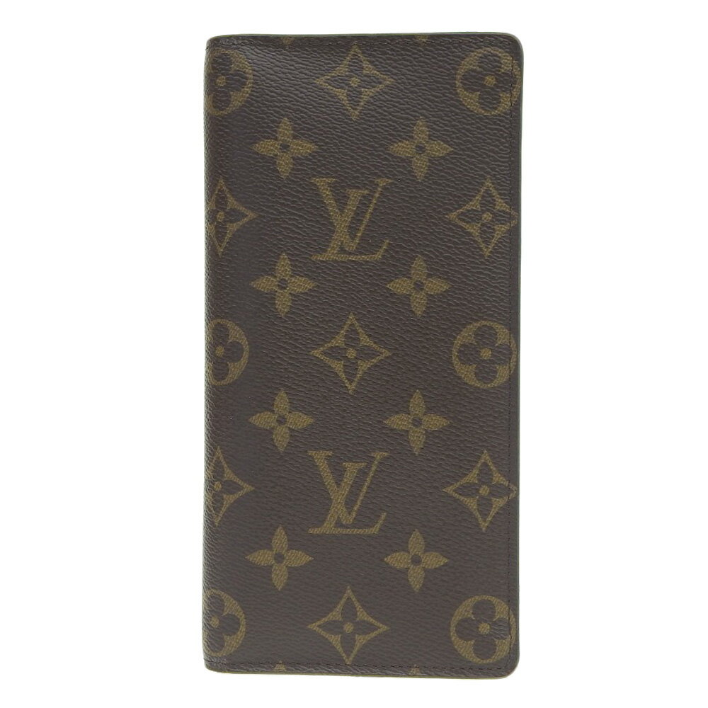 楽天高島屋質店【創業70年老舗質屋】【本物保証】 新品同様 ルイヴィトン LOUIS VUITTON モノグラム ポルトフォイユ ブラザ 二つ折長財布 M66540 【中古】