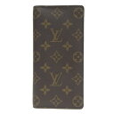 【本物保証】 新品同様 ルイヴィトン LOUIS VUITTON モノグラム ポルトフォイユ ブラザ 二つ折長財布 M66540 【中古】