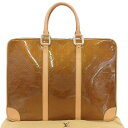 【本物保証】 希少 レア 布袋付 超美品 ルイヴィトン LOUIS VUITTON モノグラム ヴェルニ ヴァンダム M91125 ビジネスバッグ ハンドバッグ...