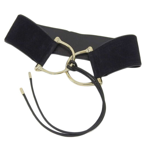 【8/1 P2倍】【本物保証】 美品 グッチ GUCCI ワイド ベルト スエード ブラック ゴールド金具 XS 幅広 腰ベルト 【中古】 【8/1 P2倍】【本物保証】 美品 グッチ GUCCI ワイド ベルト スエード ブラック ゴールド金具 XS 幅広 腰ベルト 【中古】