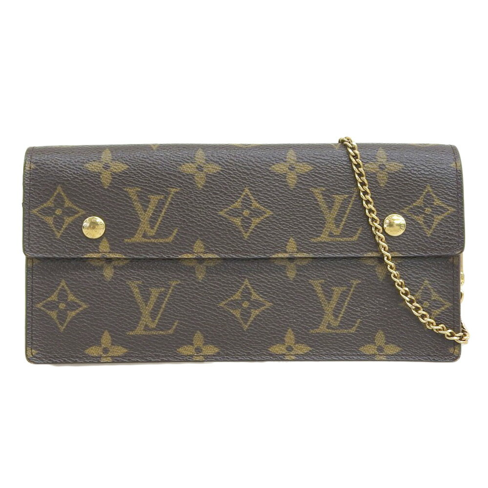 楽天高島屋質店【創業73年老舗質屋】【本物保証】 ルイヴィトン LOUIS VUITTON モノグラム ポルトフォイユ アコルディオン M58008 ホック付長財布 【中古】