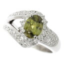 【本物保証】 ソ付 超美品 リング プラチナ Pt900 チタナイト/スフェーン1.40ct メレダイヤ0.52ct 13.5号 豪華 【中古】 ノーブランド ...