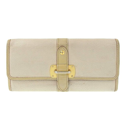 【8/1 P2倍】【本物保証】 ルイヴィトン LOUIS VUITTON スハリ ポルトフォイユ ファヴォリ ホック付長財布 ブロン M95853 【中古】 【8/1 P2倍】【本物保証】 ルイヴィトン LOUIS VUITTON スハリ ポルトフォイユ ファヴォリ ホック付長財布 ブロン M95853 【中古】