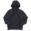 【本物保証】 ルイヴィトン LOUIS VUITTON モノグラムパーカー アウター ブラック S メンズ 【中古】