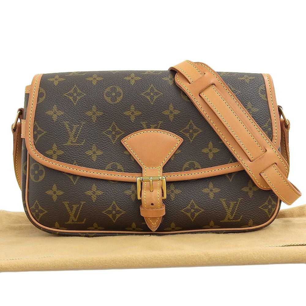 【本物保証】 布袋付 ルイヴィトン LOUIS VUITTON モノグラム ソローニュ 斜め掛け ショルダーバッグ M42250 【中古】