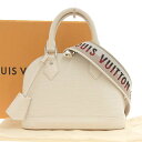 【本物保証】 箱・布袋付 新品同様 ルイヴィトン LOUIS VUITTON エピ アルマBB 2WAYハンドバッグ ショルダーバッグ ベージュ系 M58706...