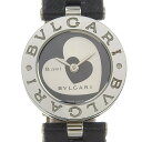 【本物保証】 箱・保付 超美品 ブルガリ BVLGARI ビーゼロワンウォッチ ダブルハート レディース クォーツ 腕時計 裏ボタン 希少 BZ22S 【中古】