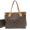 【本物保証】 ルイヴィトン LOUIS VUITTON モノグラム ネヴァーフルPM トートバッグ M41245 【中古】