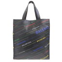 【本物保証】 希少 レア 超美品 バレンシアガ BALENCIAGA マーケットショッパー 552870 0XT0N 1080 トート ハンド バッグ レザー ...