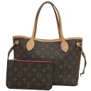 【本物保証】 ルイヴィトン LOUIS VUITTON モノグラム ネヴァーフルPM M41245 トートバッグ 【中古】
