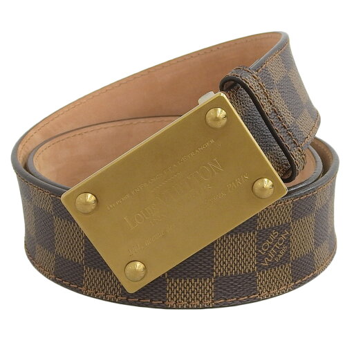 【本物保証】 ルイヴィトン LOUIS VUITTON ダミエ サンチュール ネオアンヴァントゥール M9234 90/36 腰ベルト エベヌ 【中古】 【本物保証】 ルイヴィトン LOUIS VUITTON ダミエ サンチュール ネオアンヴァントゥール M9234 90/36 腰ベルト エベヌ 【中古】