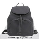 【本物保証】 新品同様 ピエールカルダン PIERRE CARDIN リュックサック バックパック ナイロン ブラック 黒 シンプル 【中古】