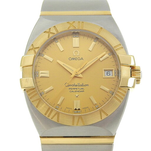 【本物保証】 箱付 新品同様 オメガ OMEGA コンステレーション ダブルイーグル パーペチュアルカレンダー コンビ デイト 1211 10 00 電池 【中古】 【本物保証】 箱付 新品同様 オメガ OMEGA コンステレーション ダブルイーグル パーペチュアルカレンダー コンビ デイト 1211 10 00 電池 【中古】