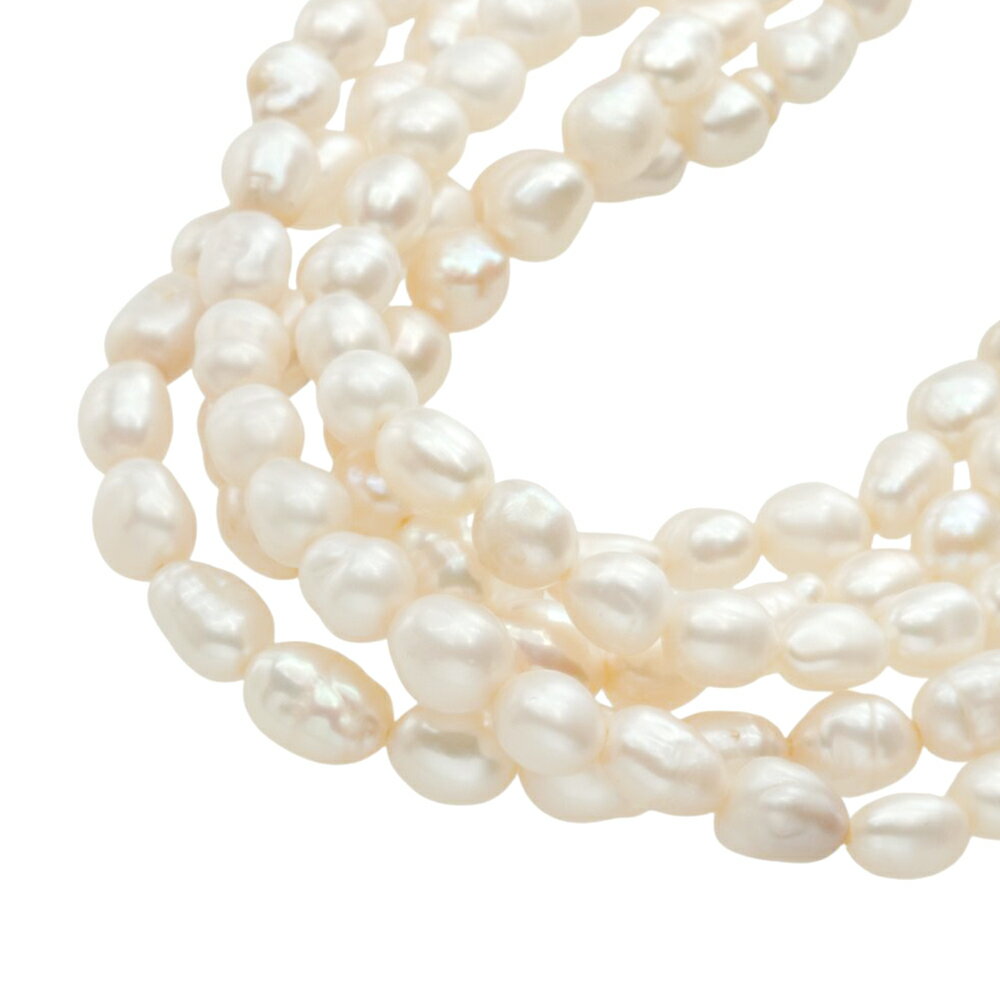 【中古】鑑付超美品5連ネックレス約...