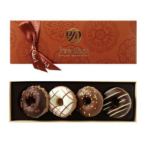 プラリベル (Pralibel) ドーナツショコラ バレンタイン 2025 バレンタインデー ドーナッツショコラ ベルギー　チョコ　チョコレートのサムネイル