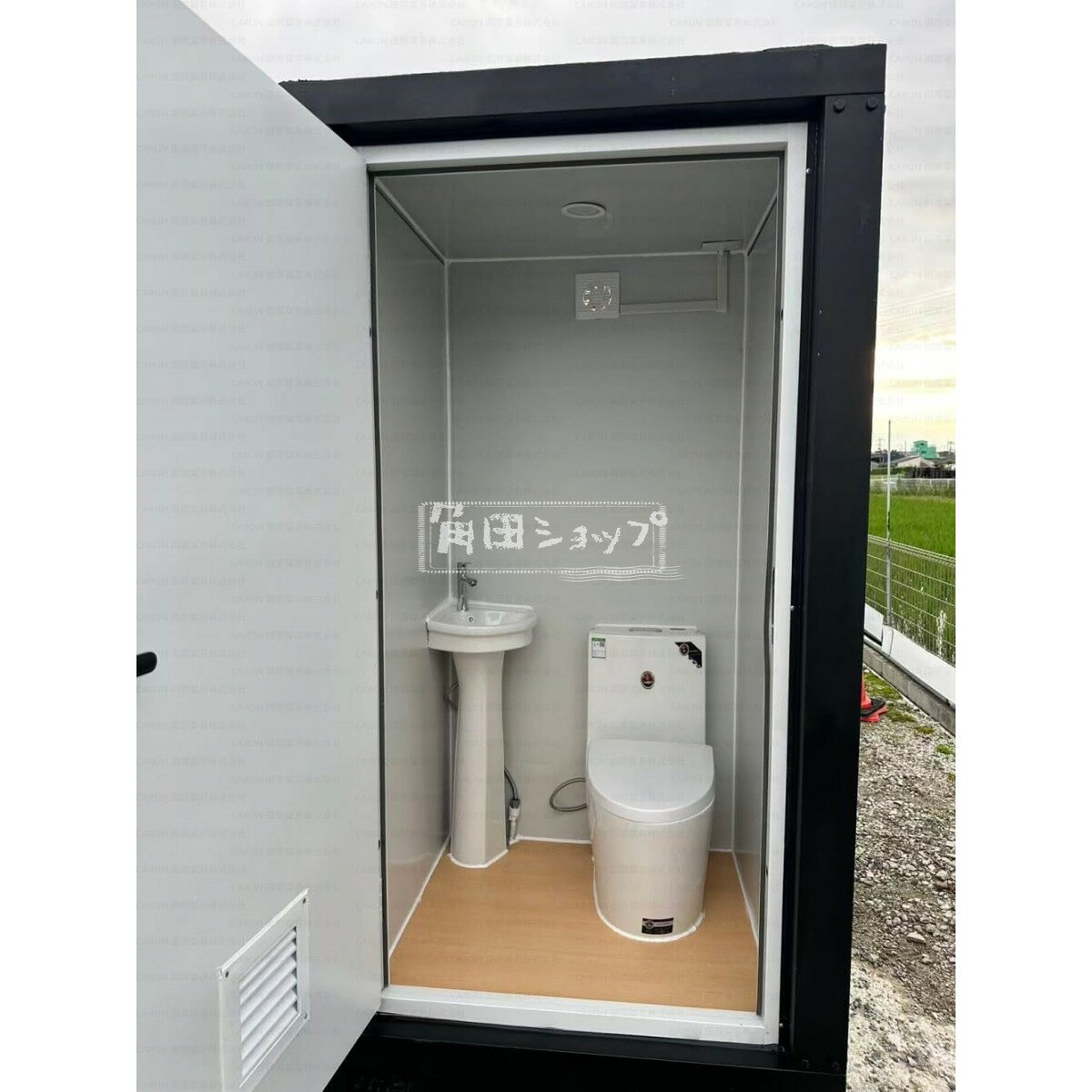 ＼店内人気商品 期間限定！2,000円OFF／ユニットトイレ 屋外トイレ 組立式トイレハウス 水洗対応 独立型トイレ 仮設トイレ 個人宅対応 キャンプ場 イベント 工事現場 農園 防災設備 | フォークリフト不要・現地組立, 給排水設備対応, 個人宅・工事現場にも設置可能