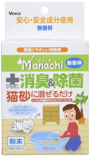 マナッチ(Manachi)マナッチ猫砂除菌消臭無香10gx12包