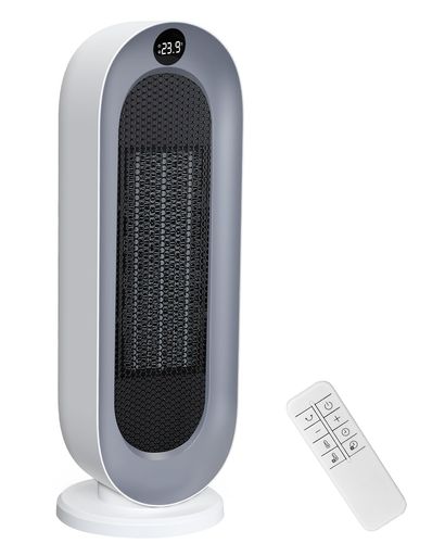 『2025冬新型』セラミックヒーター【ECO知能恒温節電対策】セラミックファンヒーター暖房器具省エネ電気首振り3段階温度調整800W/1200W..