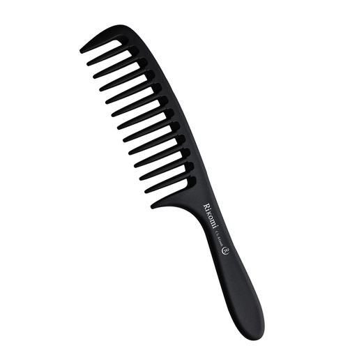 Rikomi粗めくしトリートメントコームジャンボコームパーマコームヘアコーム人気シャンプーコームComb-A1
