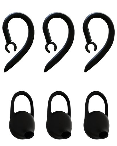 VSuRingイヤーフックイヤーピースシリコン製360度回転耳かけ型落ち防止PLANTRONICSPolyM70Explorer500M..