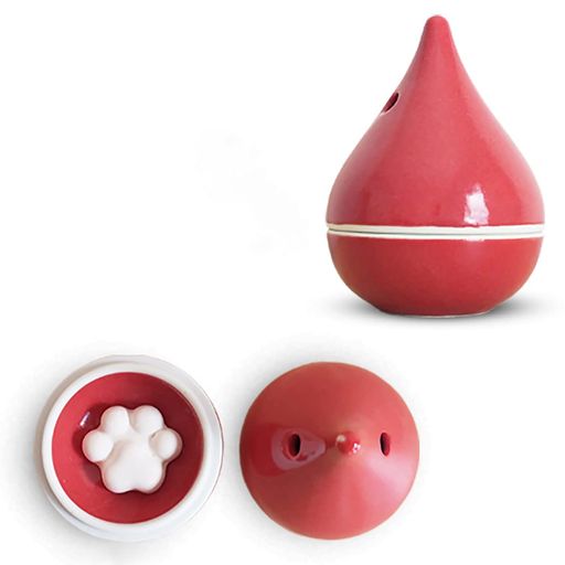 J-kitchens勲山窯アロマディフューザー波佐見焼日本製5.5x8cm肉球型アロマストーン(アロマプレート)5個..